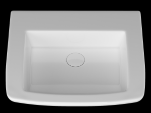 table top wash basin in rectangle shape modeled in 3ds max Modèle 3D