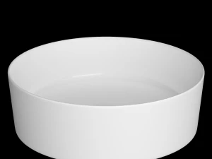 lavat&oacute;rio de mesa em formato de c&iacute;rculo modelado no 3ds max Modelo 3D