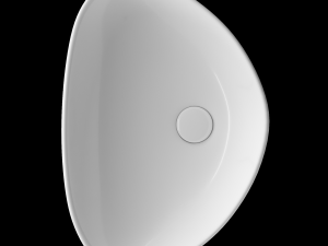 table top wash basin in triangle shape modeled in 3ds max Model 3D