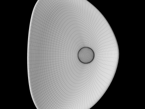 table top wash basin in triangle shape modeled in 3ds max Model 3D