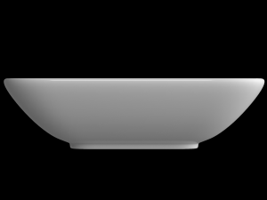 table top wash basin in rectangle shape modeled in 3ds max 3D 모델