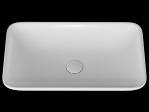table top wash basin in rectangle shape modeled in 3ds max 3D 모델