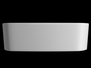 table top wash basin in rounded square shape modeled in 3ds max 3D Модель