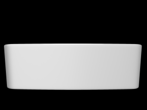 table top wash basin in rounded square shape modeled in 3ds max 3D Модель