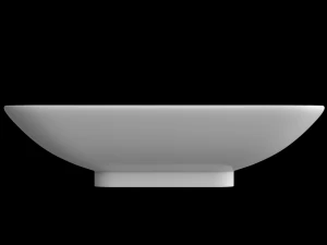 Umywalka stołowa w kształcie kwadratu modelowana w 3ds max Model 3D