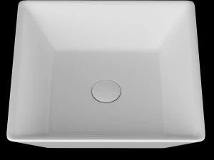 table top wash basin in square shape modeled in 3ds max 3D Model