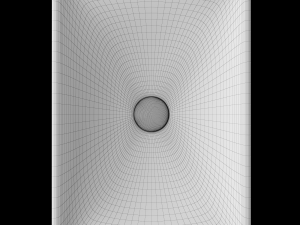 table top wash basin in rectangle shape modeled in 3ds max Modèle 3D