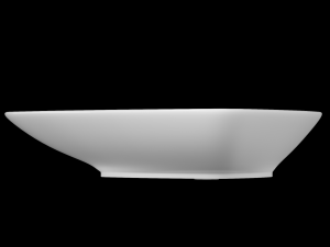 table top wash basin in triangle shape modeled in 3ds max Model 3D