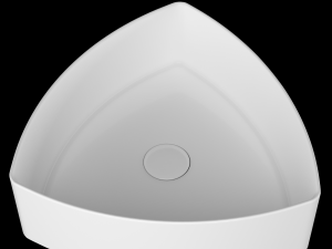 table top wash basin in triangle shape modeled in 3ds max 3D 모델