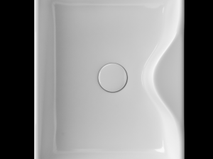 table top wash basin in rectangle shape modeled in 3ds max 3D Model