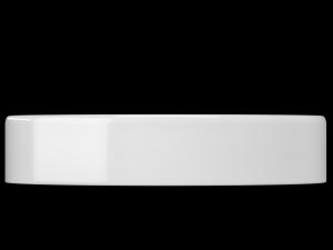 table top wash basin in oval shape modeled in 3ds max 3D Модель