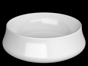 table top wash basin in round shape modeled in 3ds max 3D Model