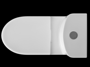 two piece ewc toilet modeled in 3ds max 3D मॉडल