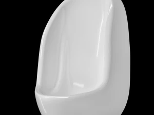 urinal modeled in 3ds max 3D Model