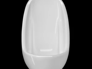 urinal modeled in 3ds max 3D Model