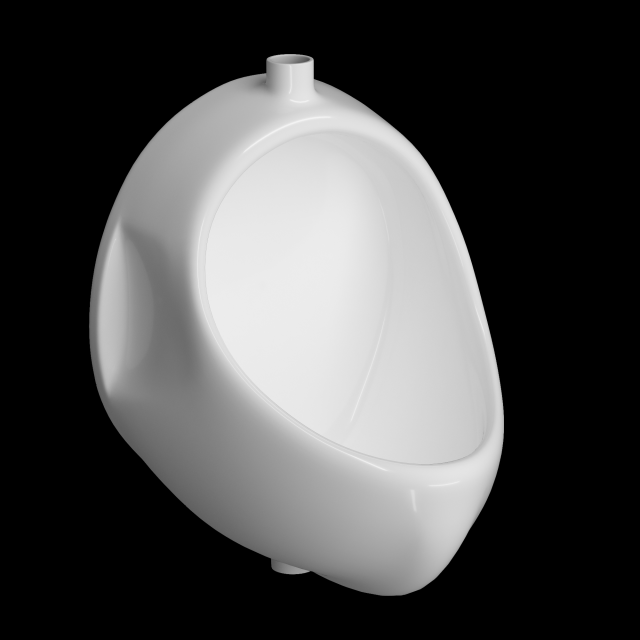 urinal modeled in 3ds max 3D-Modell .c4d .max .obj .3ds .fbx .stl .blend 