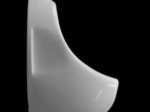urinal modeled in 3ds max 3D Model