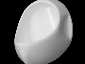 urinal modeled in 3ds max 3D Model