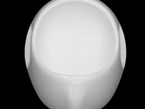 urinal modeled in 3ds max 3D Model