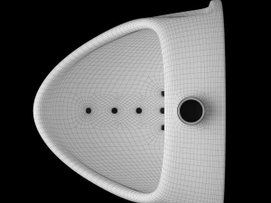 urinal modeled in 3ds max 3D Model