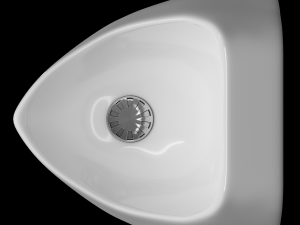 urinal modeled in 3ds max 3D Модель