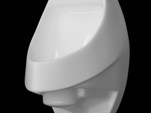 urinal modeled in 3ds max 3D Модель