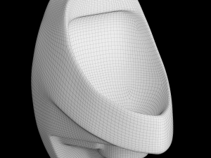 urinal modeled in 3ds max 3D Модель