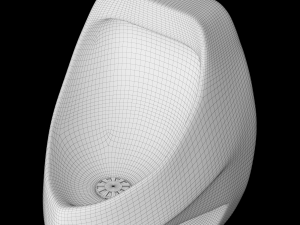 urinal modeled in 3ds max 3D Модель