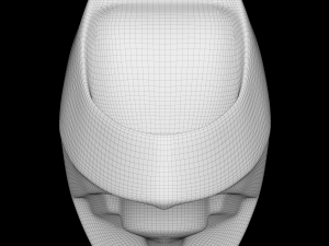 urinal modeled in 3ds max 3D Модель