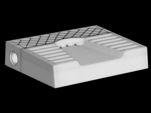 squatting urinal modeled in 3ds max 3D Model