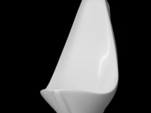 urinal modeled in 3ds max 3D Model