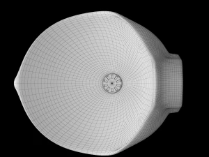 urinal modeled in 3ds max 3D Model