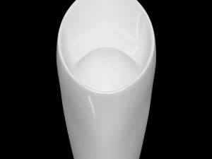 urinal oval shape modeled in 3ds max 3D Model