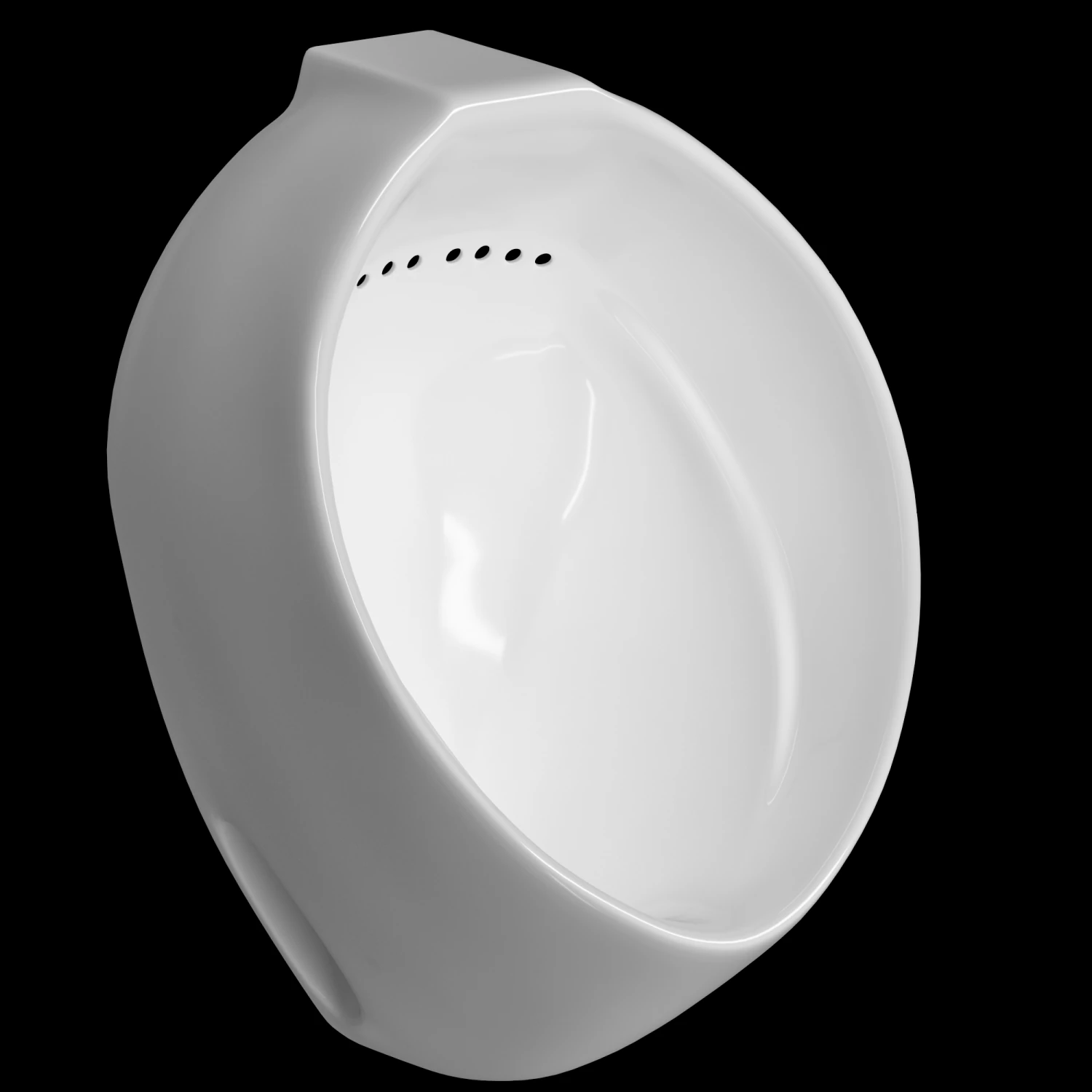 urinal modeled in 3ds max 3D Model .c4d .max .obj .3ds .fbx .stl .blend 