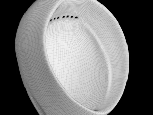 urinal modeled in 3ds max 3D Model