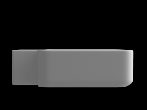 wall hung wash basin modeled in 3ds max 3D 모델