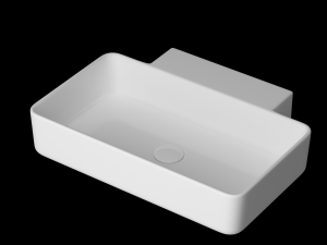 wall hung wash basin modeled in 3ds max 3D 모델