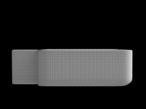 wall hung wash basin modeled in 3ds max 3D 모델