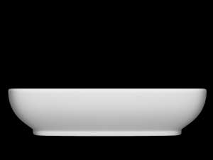 wall hung rounded rectangle wash basin modeled in 3ds max 3D 모델