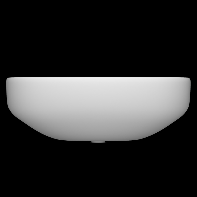 wall hung half round wash basin modeled in 3ds max 3D 모델 .c4d .max .obj .3ds .fbx .stl .blend 