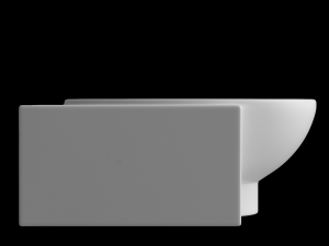 wall hung corner wash basin modeled in 3ds max 3D-Modell