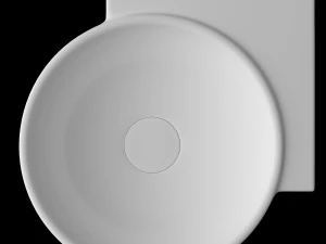 wall hung corner wash basin modeled in 3ds max 3D Model