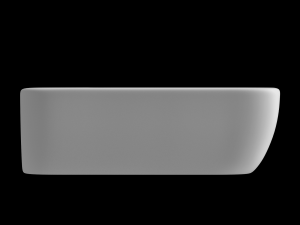 wall hung basin rectangle shape modeled in 3ds max 3D 모델