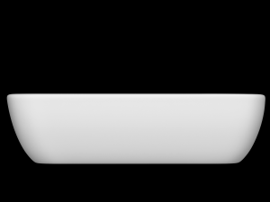 wall hung basin rectangle shape modeled in 3ds max 3D 모델