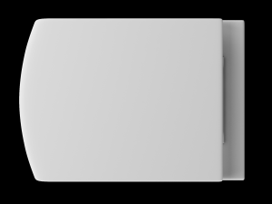 wall hung water closet toilet modeled in 3ds max Model 3D