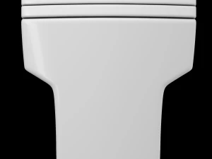 दीवार पर लटका हुआ वॉटर क्लॉज़ेट शौचालय 3डीएस मैक्स में तैयार किया गया है 3D मॉडल