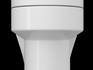 wall hung water closet toilet modeled in 3ds max 3D Модель