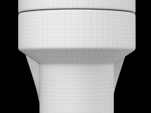 wall hung water closet toilet modeled in 3ds max 3D Модель