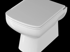 Vaso sanit&aacute;rio suspenso modelado no 3ds max Modelo 3D