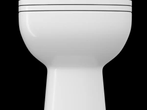 Vaso sanit&aacute;rio suspenso modelado no 3ds max Modelo 3D